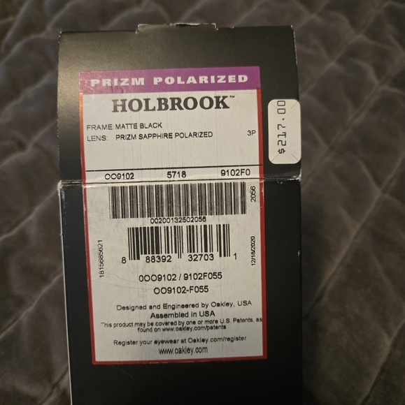 OAKLEY HOLBROOK Saphire Prizm Polarized Sunglasses - Picture 6 of 6